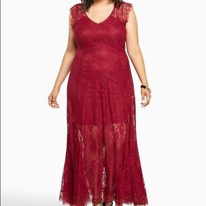 Torrid Lace evening gown